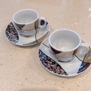 Espresso mugs set of two